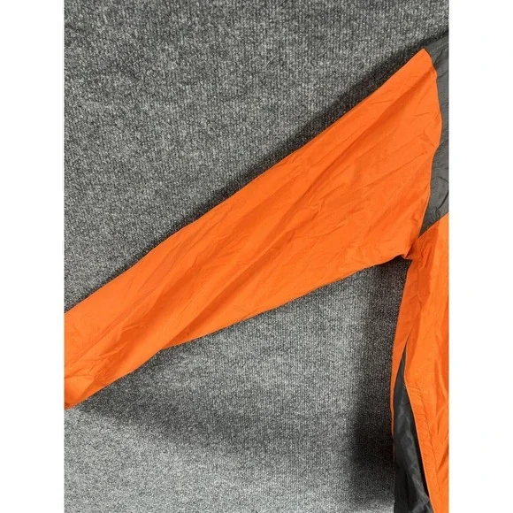 Columbia Sportswear Youth Unisex Sz L Lightweight Jacket Zip Windbreaker Orange
